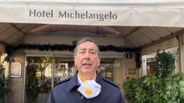 Il sindaco di Milano, Giuseppe Sala (Frame video)
