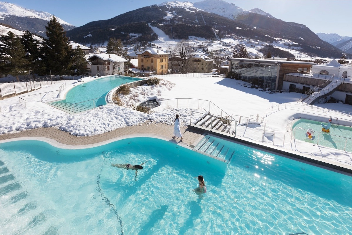 La vasca Stelvio a Bormio Terme