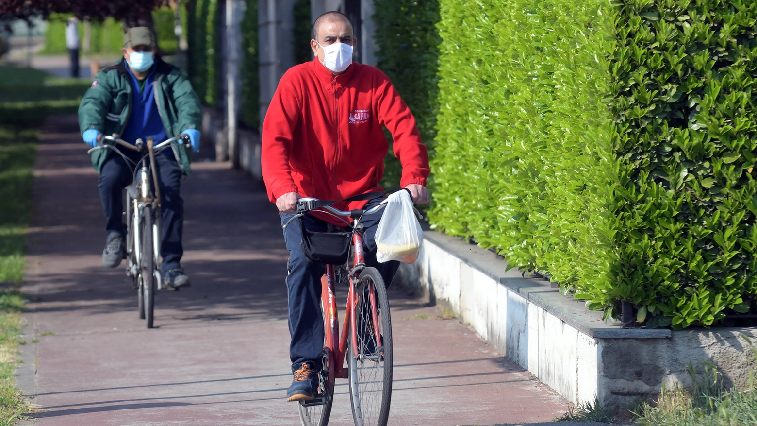 In bicicletta nel Milanese