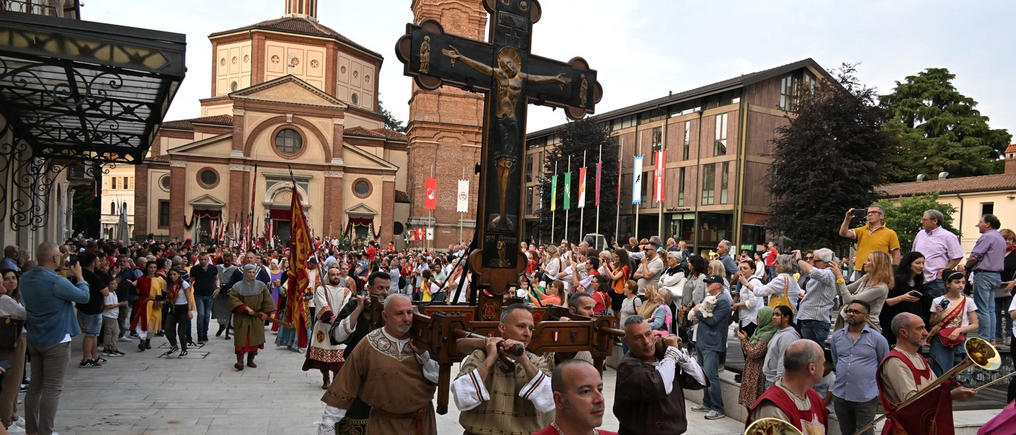 Palio di Legnano, il Crocione è arrivato Legnarello: delirio giallorosso