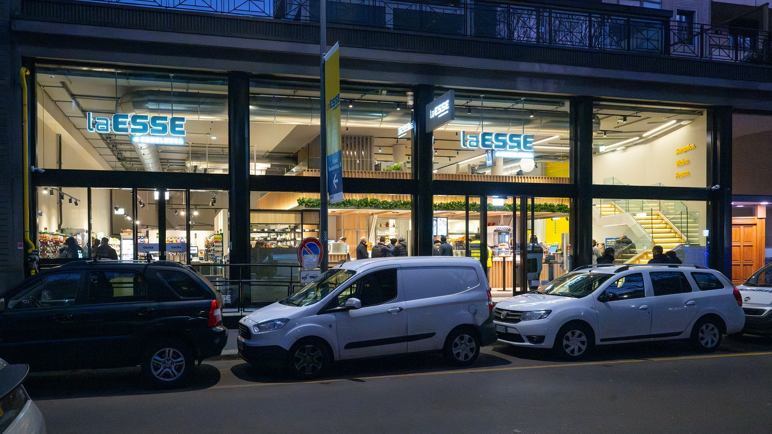 Il nuovo negozio LaEsse in viale Teodorico