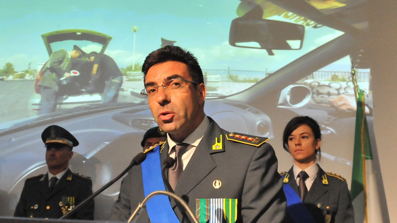 Il comandante provinciale Francesco Vitale