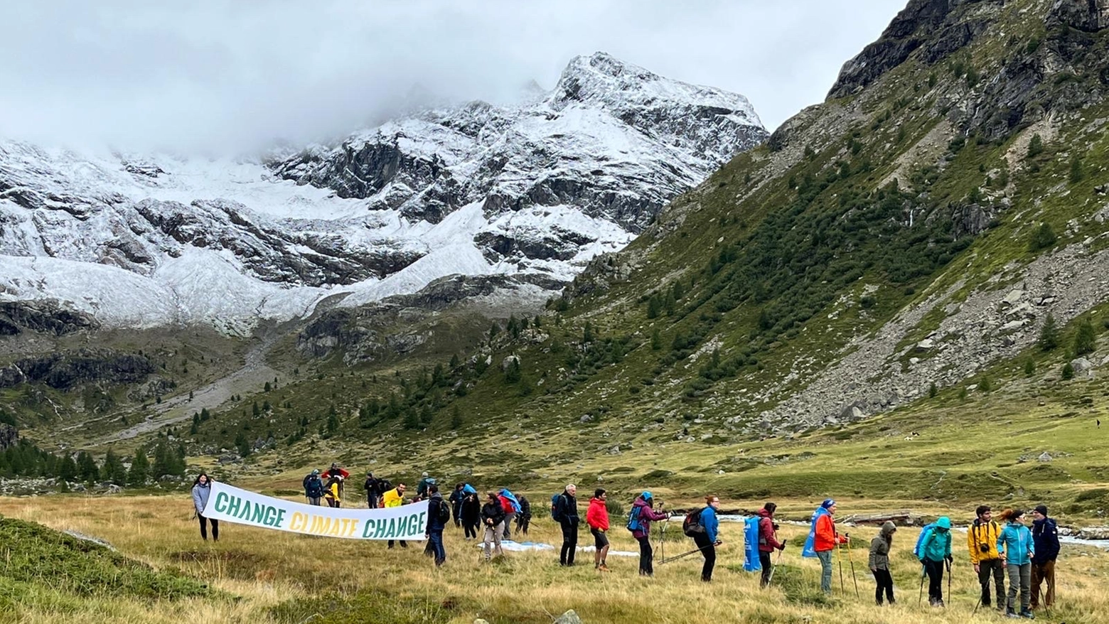 Livigno, flash mob al Dosdé Livigno, flash mob al Dosdé