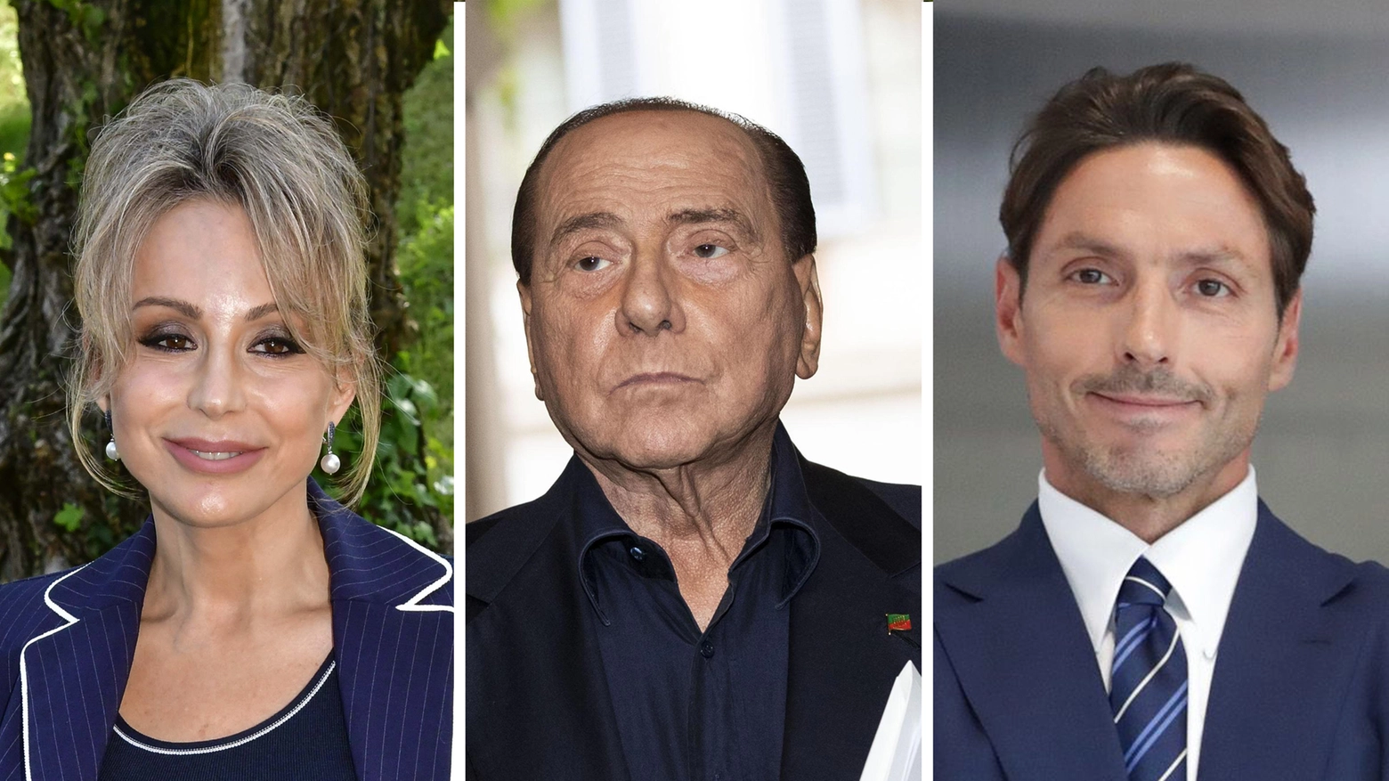 Marina, Silvio e Pier Silvio Berlusconi