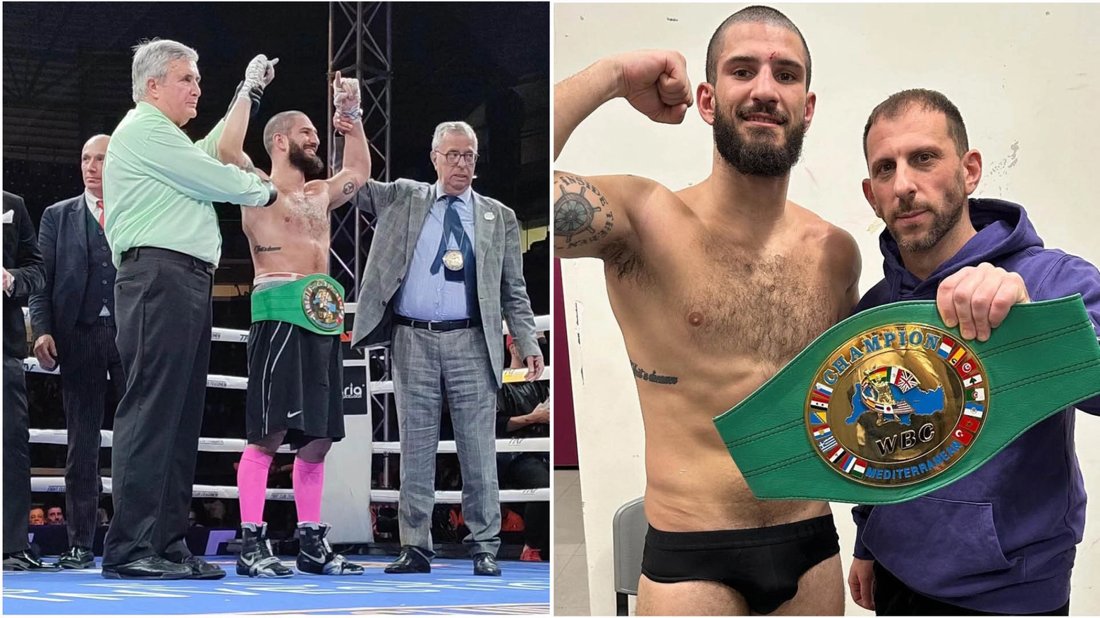 Dario "Spartan" Morello, campione WBC Mediterraneo dei pesi medi