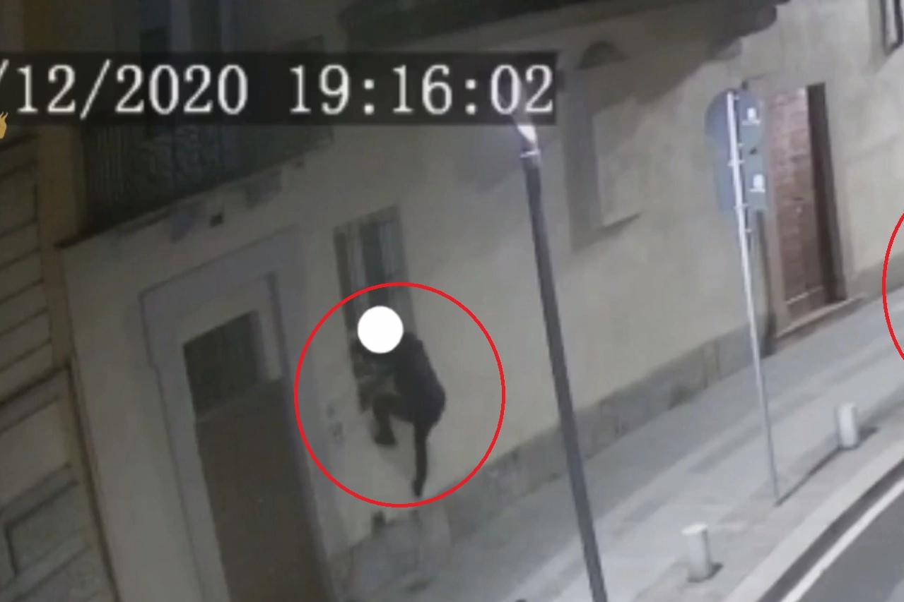 Banda ladri acrobati in azione