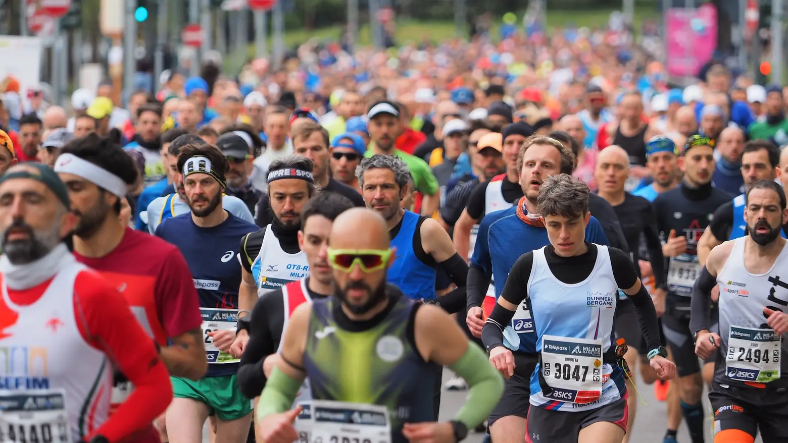 Un momento della scorsa edizione della Milano Marathon