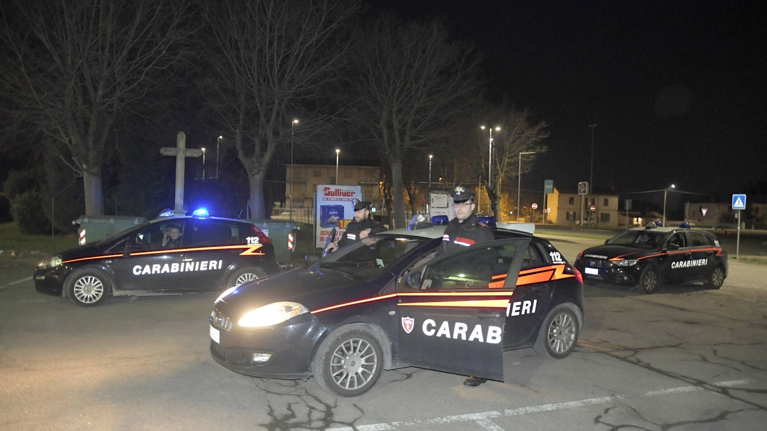 Carabinieri in azione a Casteggio (Torres)