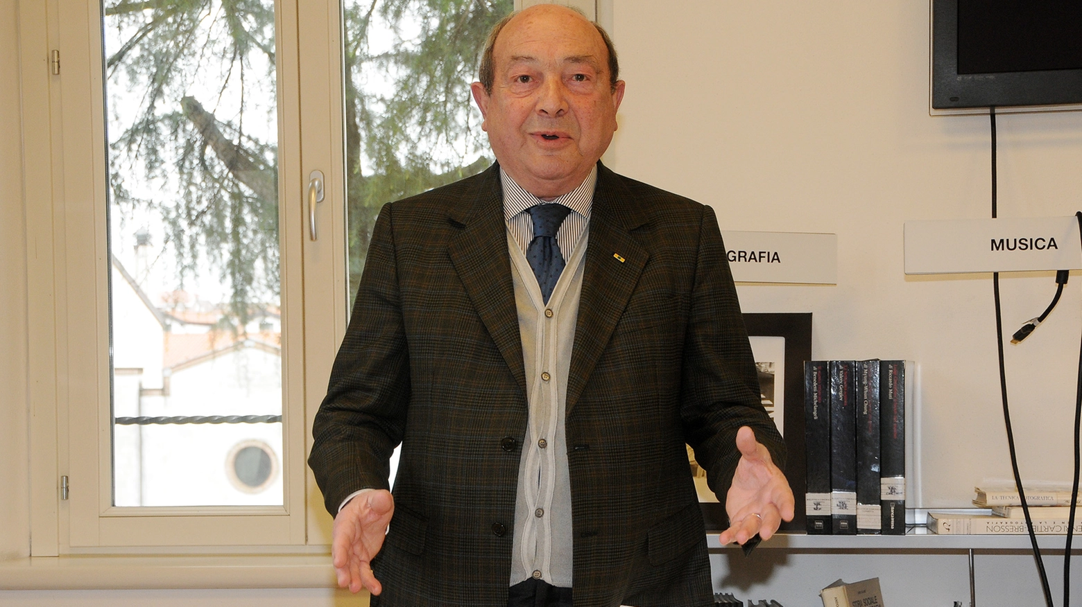 Il sindaco Antonio Balzarotti