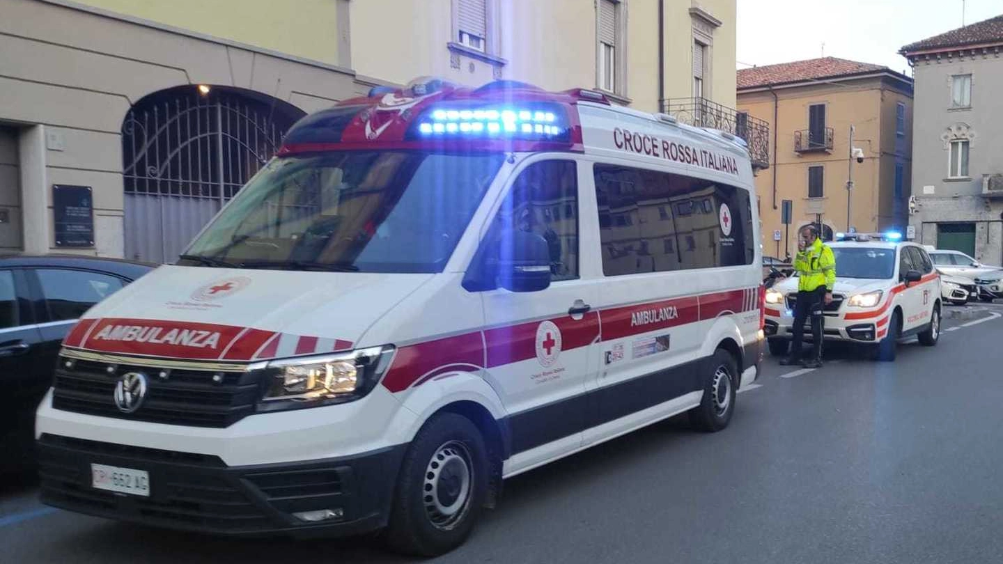 L'uomo è stato soccorso L'uomo è stato soccorso