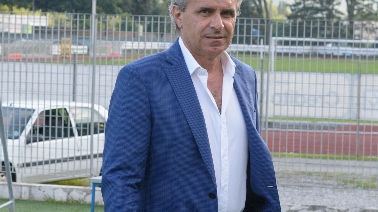 Il presidente del Sondrio Calcio, l’imprenditore Oriano Mostacchi