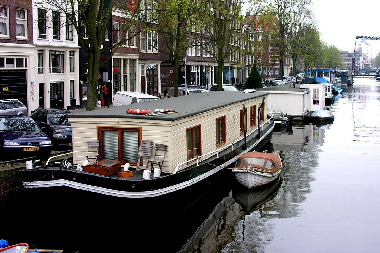 House boat ad Amsterdam (Archivio)