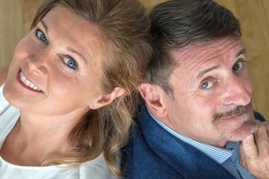 Giacomo Poretti e Daniela Cristofori