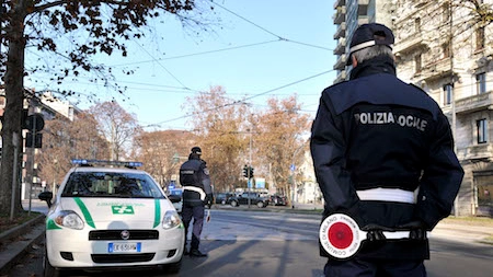 Polizia locale in azione a Nerviano