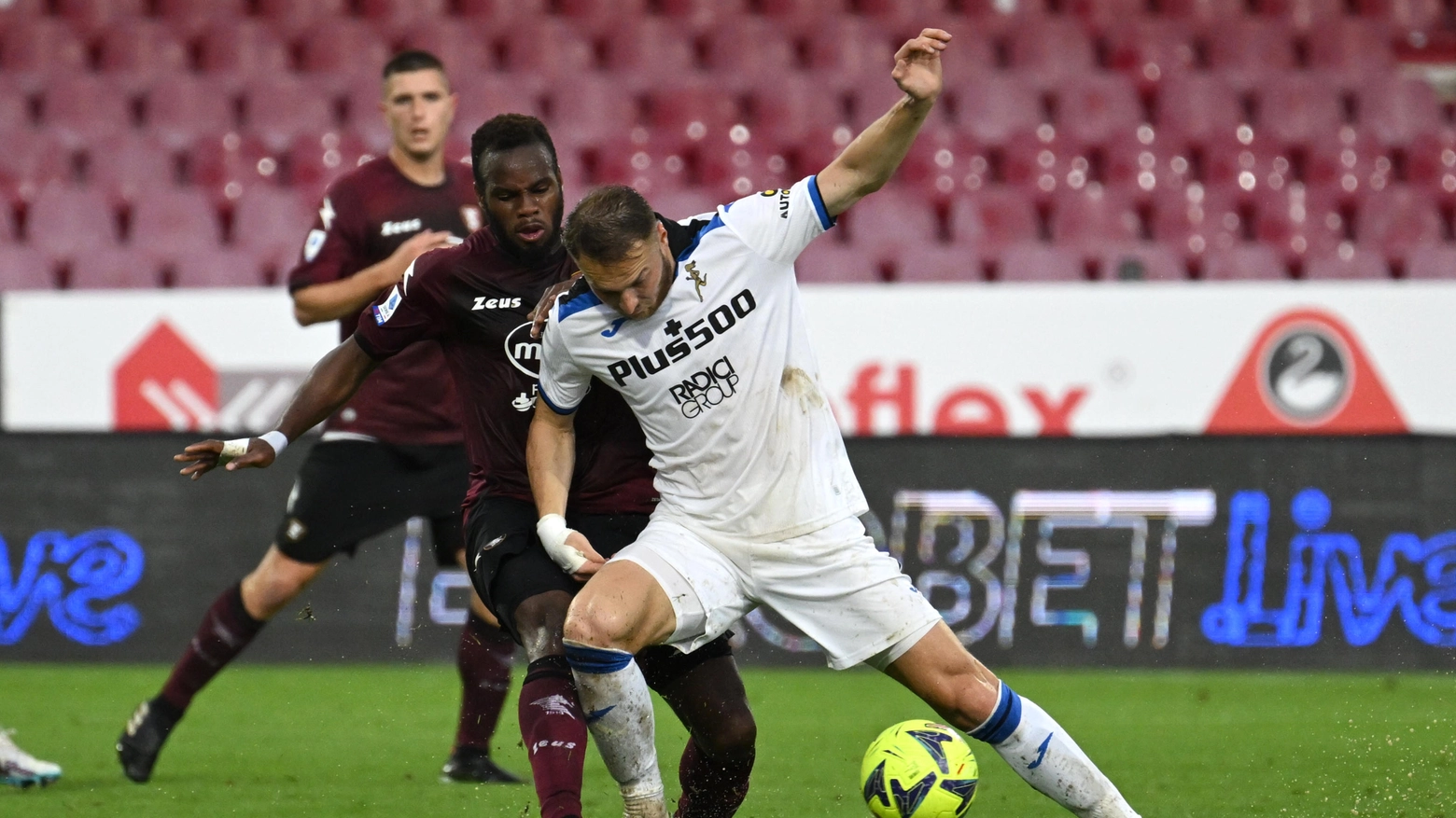 Un momento della partita Un momento della partita