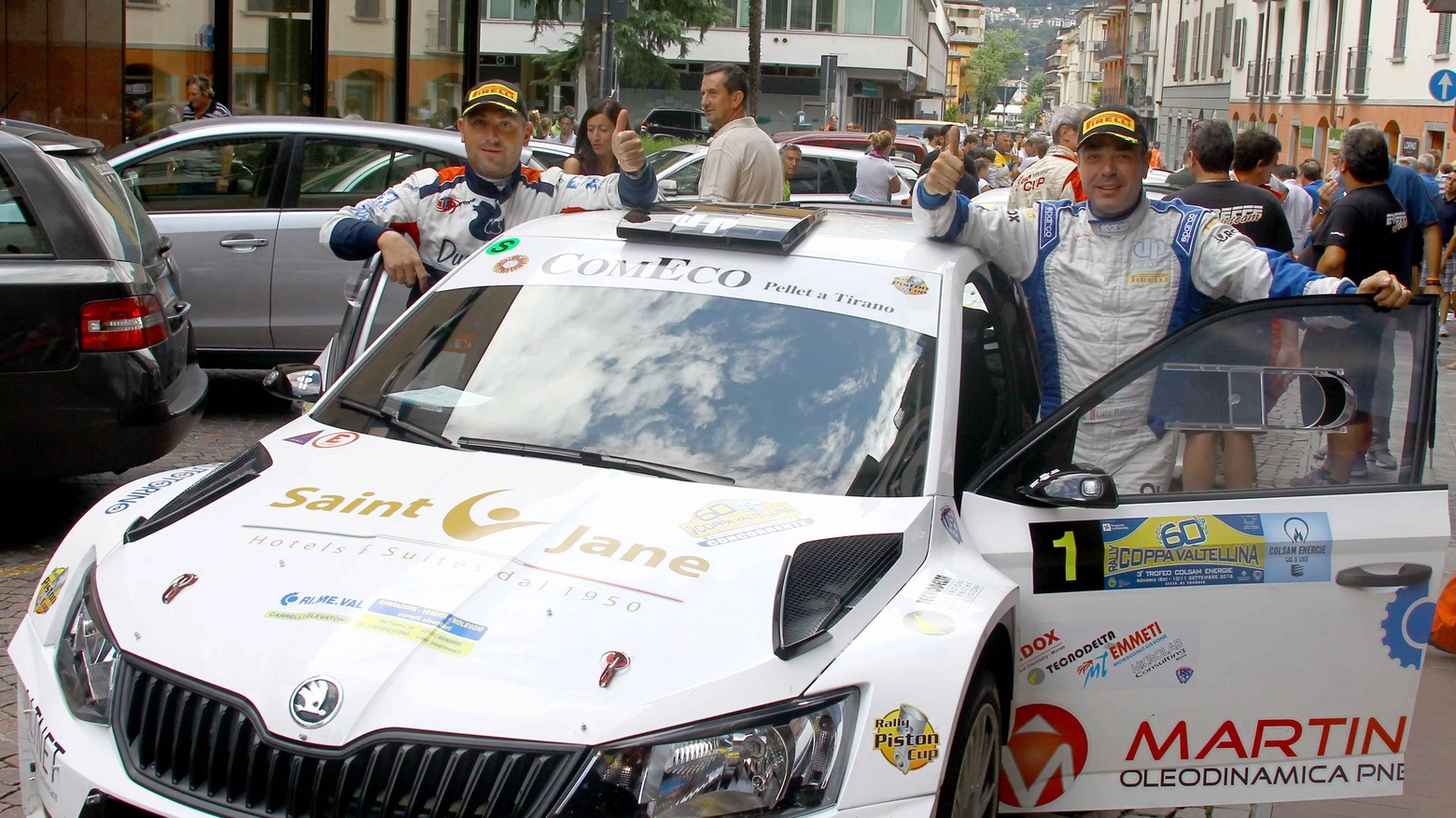 Rossetti e Franzi vincono il Rally Coppa Valtellina (Orlandi)