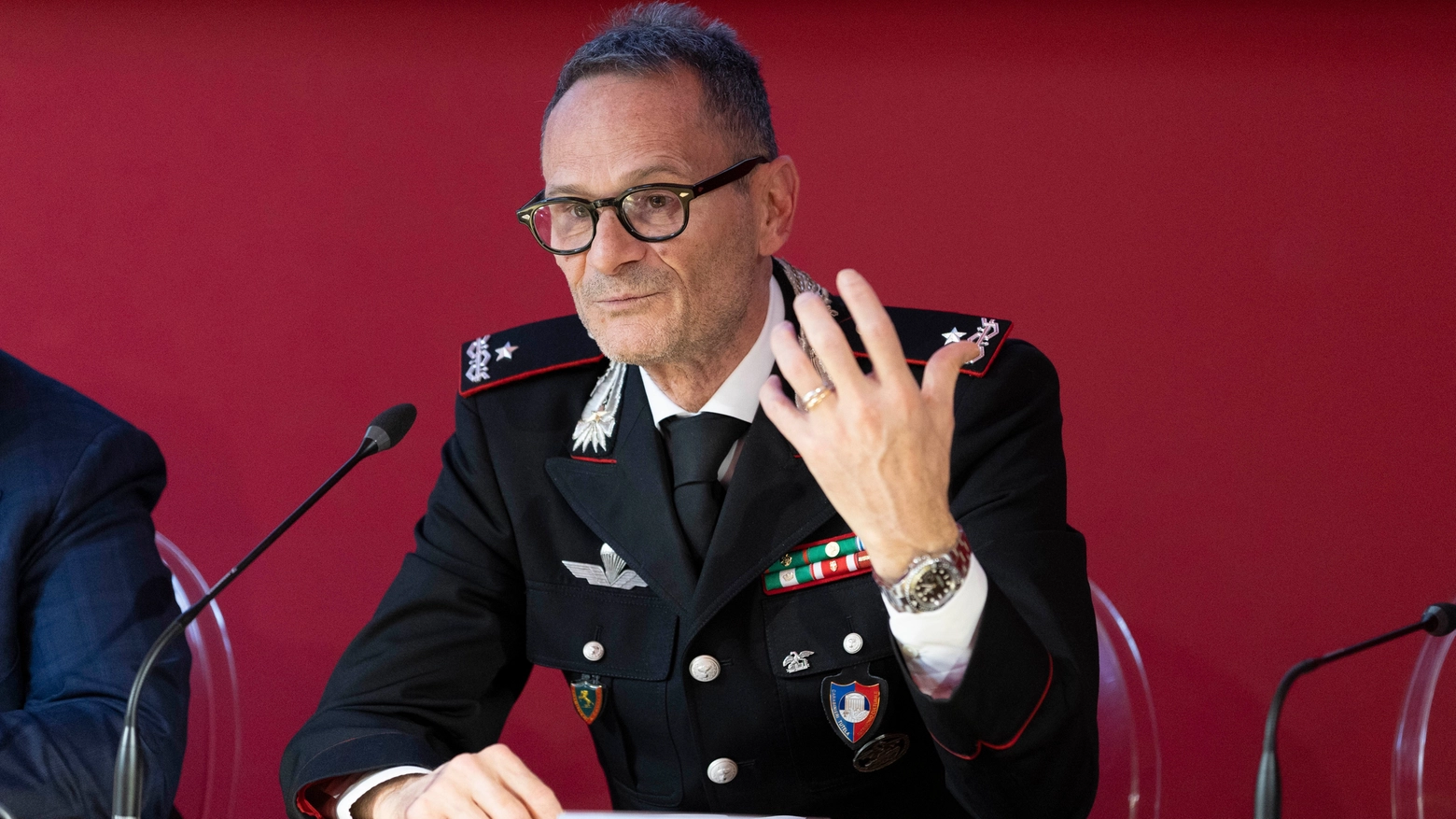 Il generale Vincenzo Molinese, comandante dei carabinieri Tutela Patrimonio Culturale
