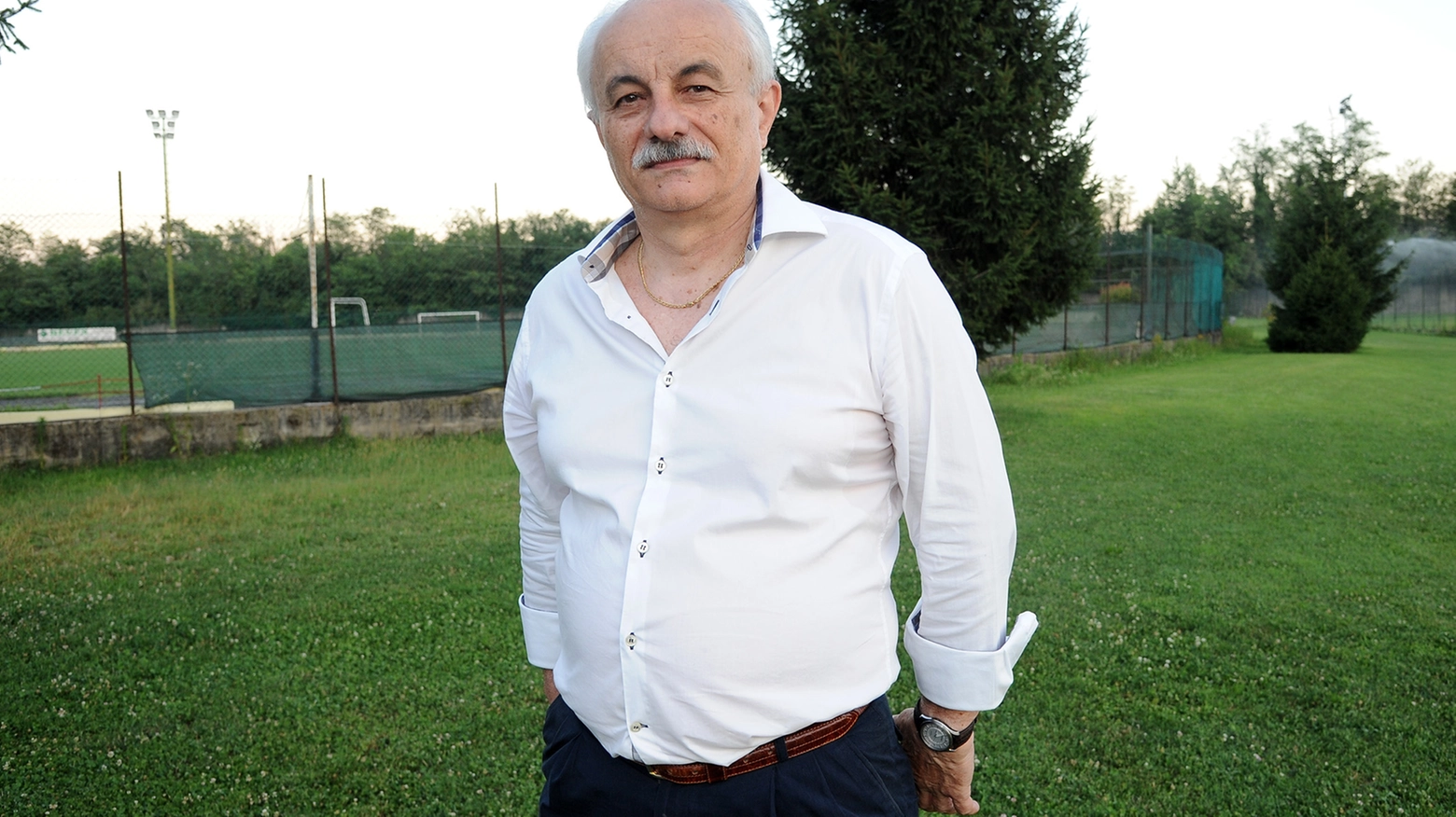 Il presidente della Castanese Sergio Zucchi