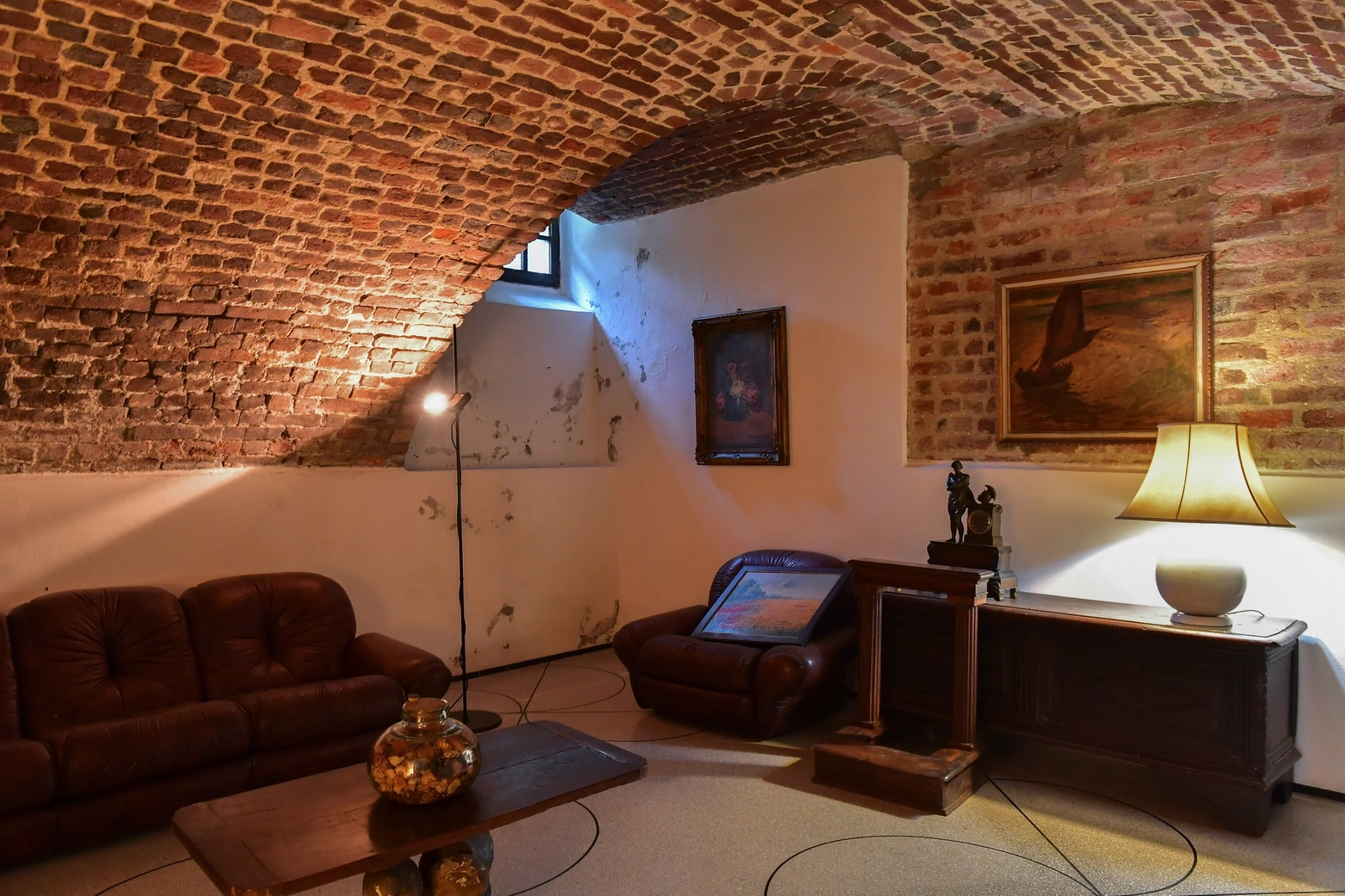 Una stanza del castello di Macconago