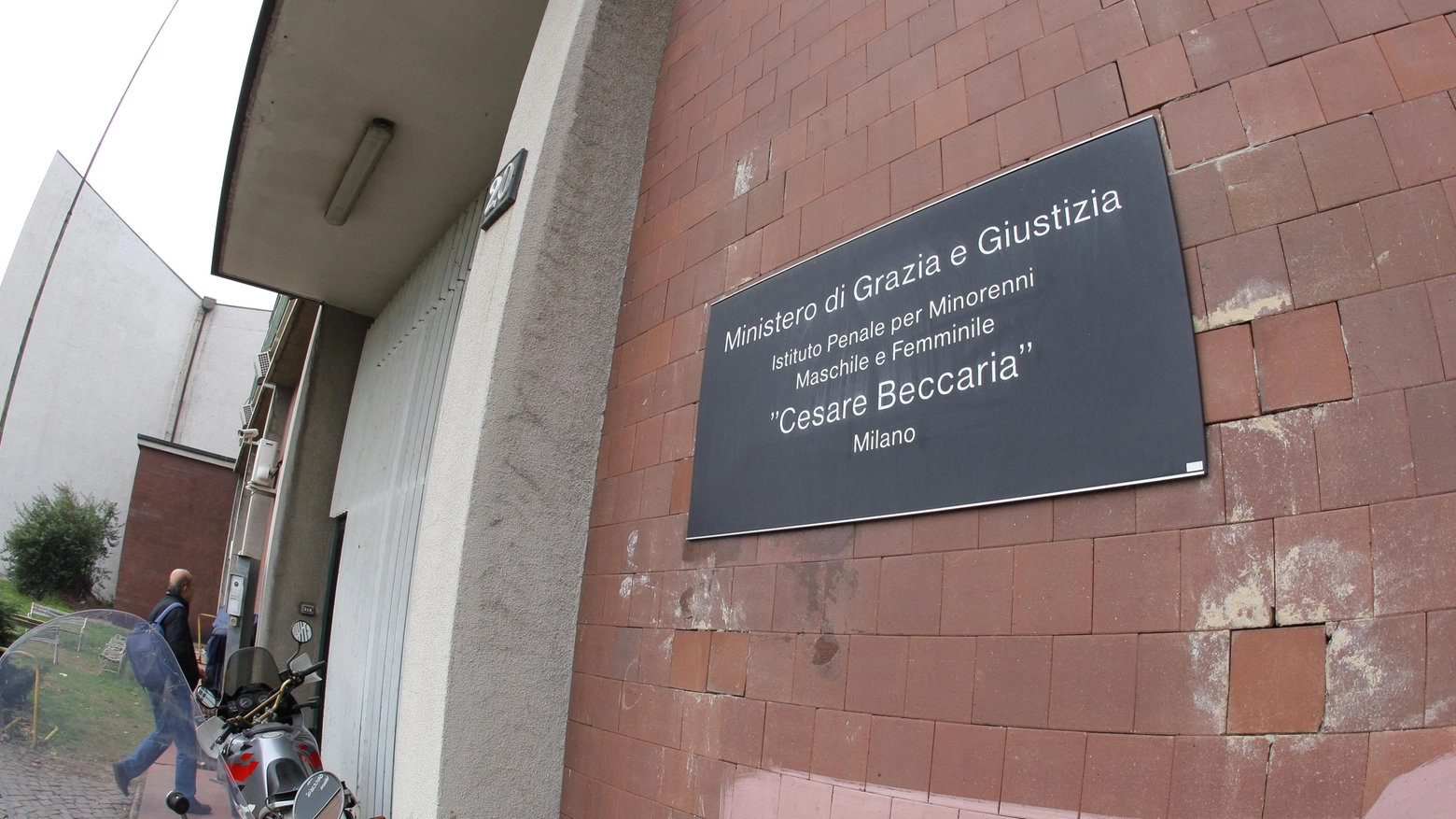 L'istituto penale per minorenni Beccaria di Milano (Newpress)