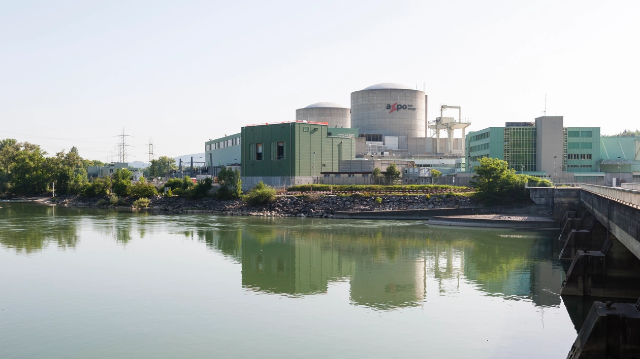 La centrale nucleare di Beznau, nel nord della Svizzera