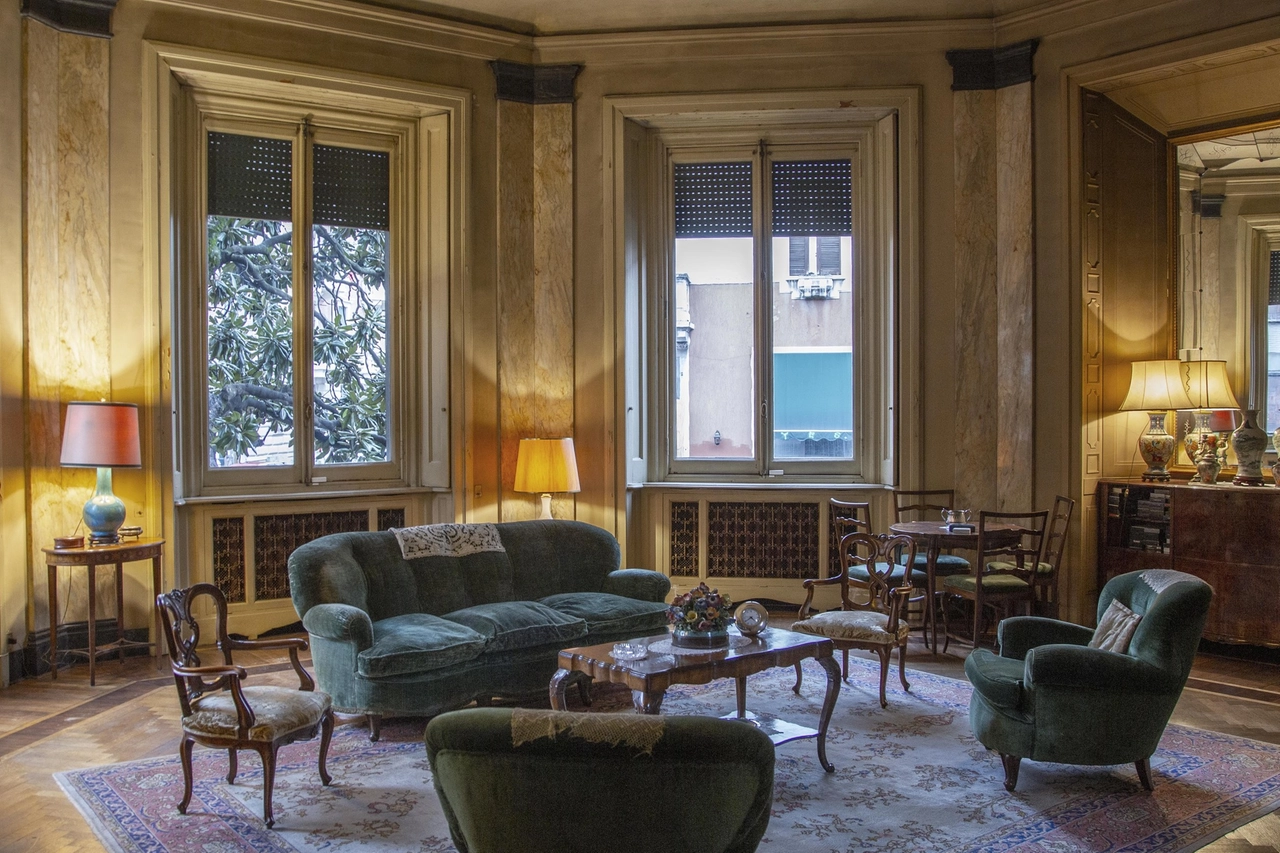 L'interno di Casa Crespi