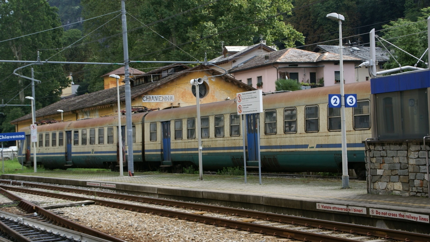 Un treno della Chiavenna-Colico (Orlandi)