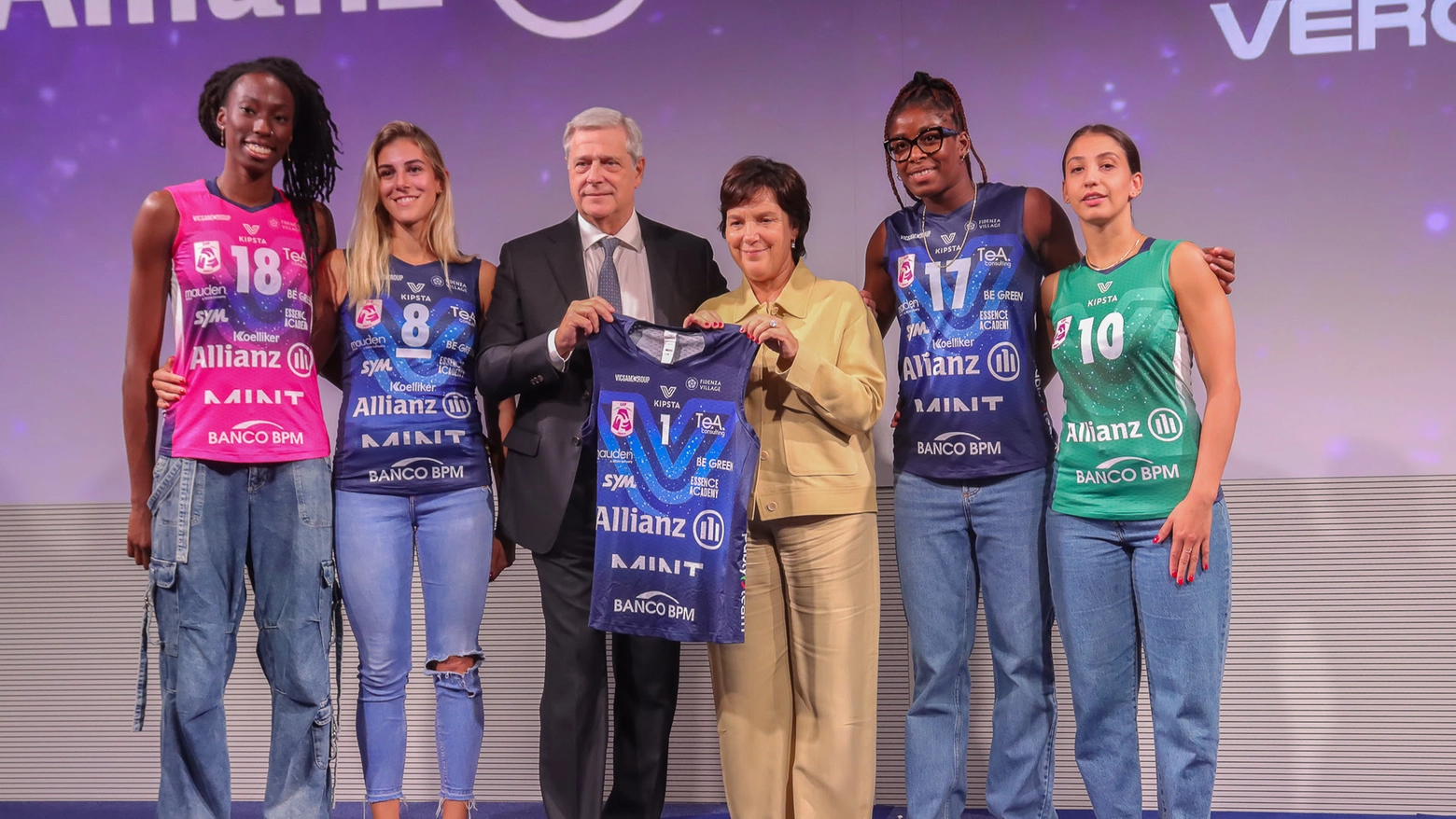 Vero Volley Milano, la presentazione di squadre e divise
