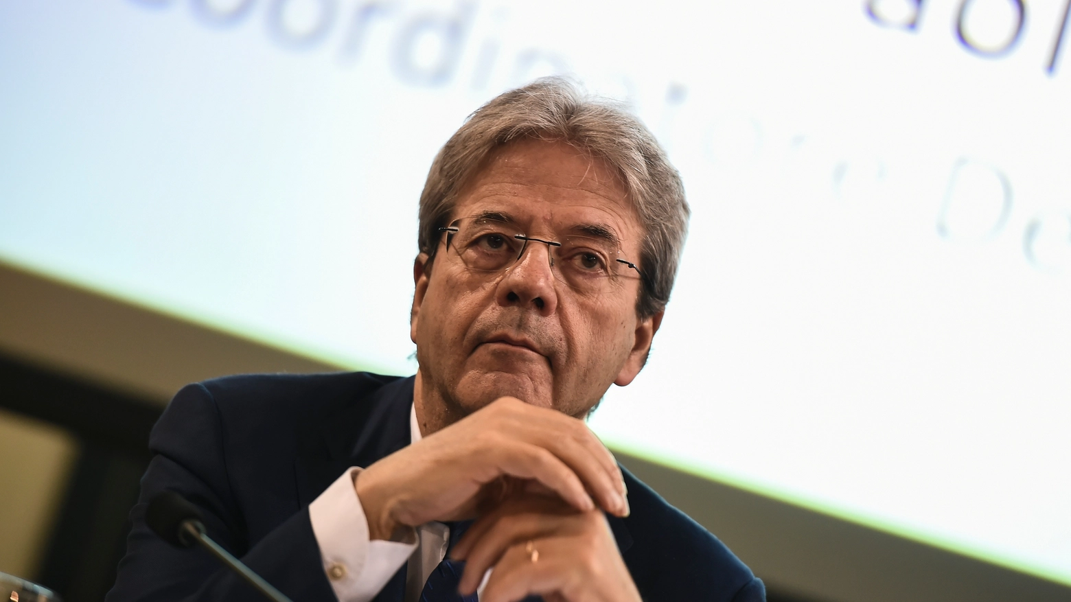 Il presidente del Consiglio Paolo Gentiloni