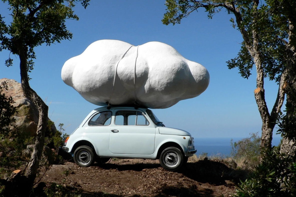 Cloud, scultura permanente nel Parco delle Madonie in Sicilia