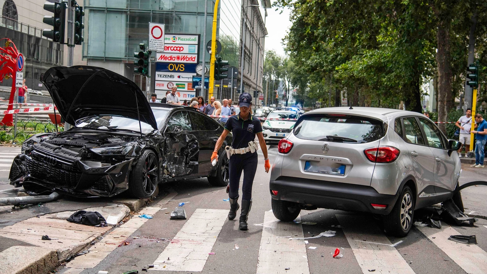 Il terribile incidente di viale Umbria a Milano