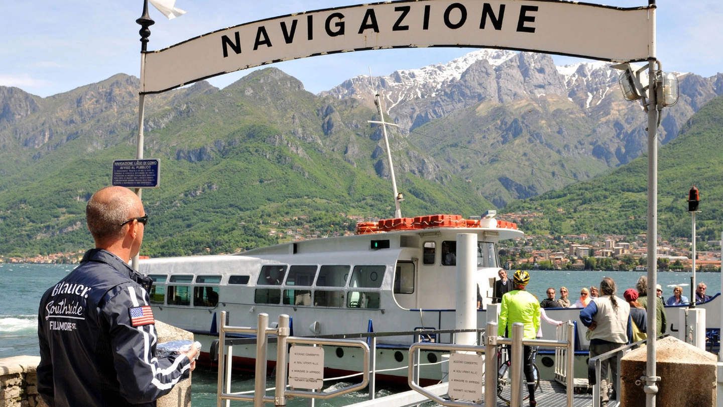 Un approdo sul Lago di Como