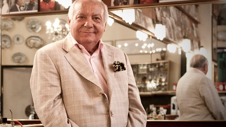 Franco Bompieri (foto dal sito Antica Barbieria Colla)