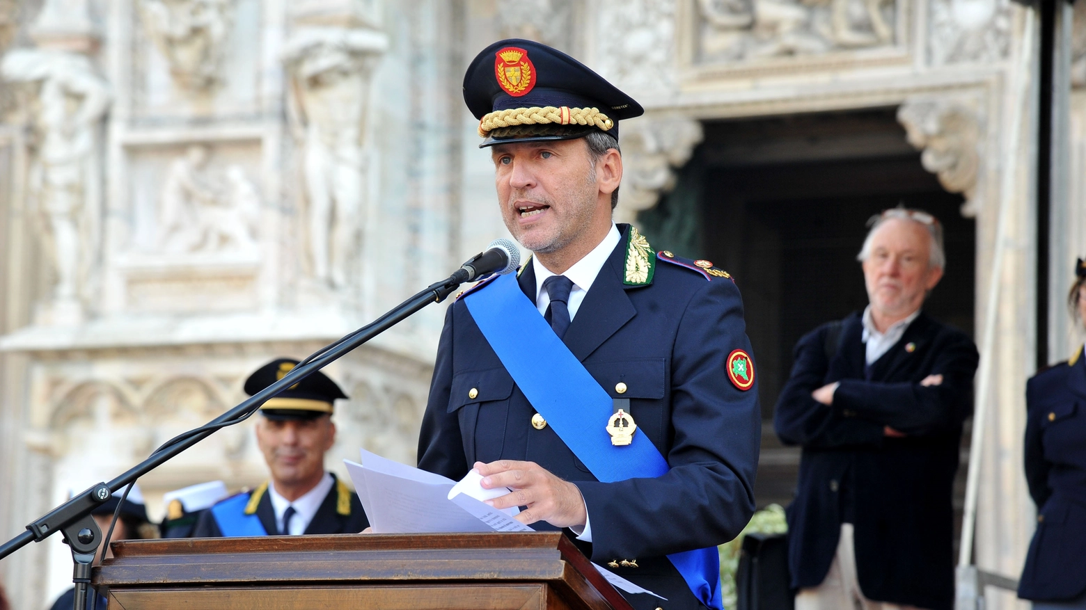 Marco Ciacci comandante della polizia locale di Milano