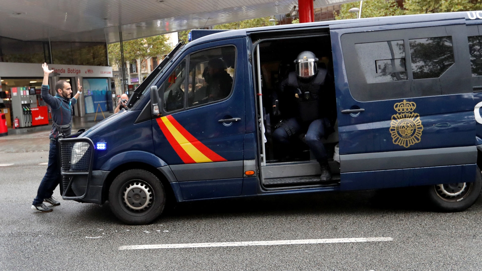 La Guardia Civil spagnola (Reuters)