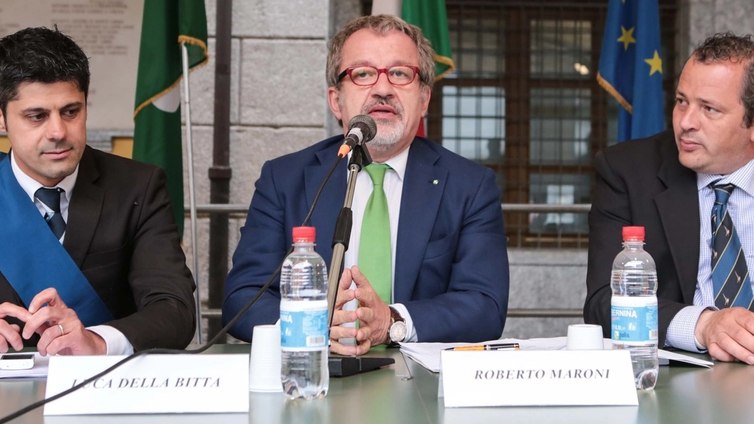 Roberto Maroni a Chiavenna (National Press)