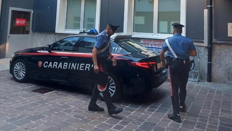 Sono intervenuti i carabinieri Sono intervenuti i carabinieri