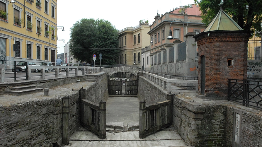 Progettate da Leonardo da Vinci per il naviglio della Martesana