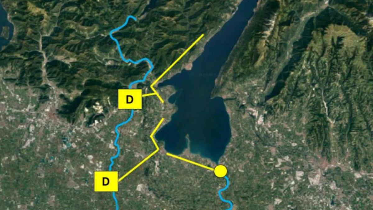 Progetto del depuratore sul Lago del Garda