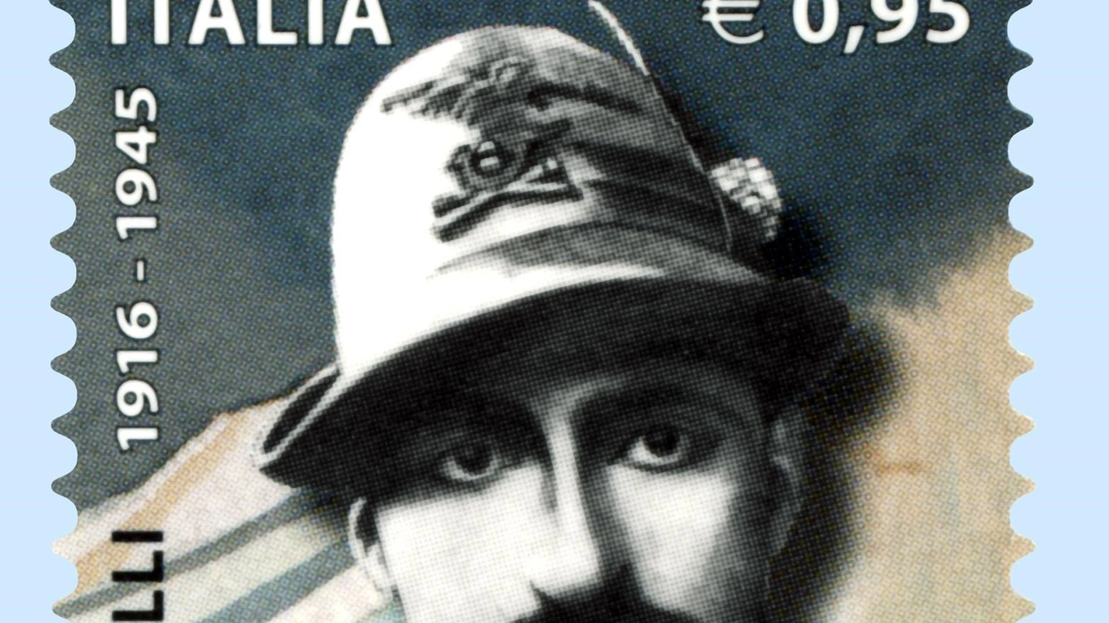 Il francobollo dedicato a Teresio Olivelli