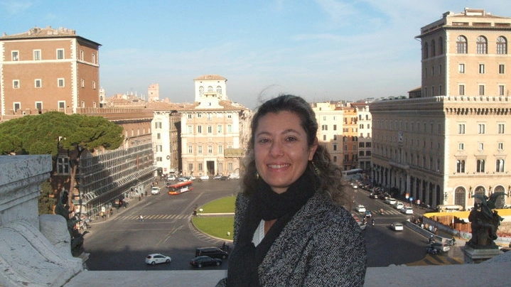 Bianca Maria Gadola in corsa a San Giacomo