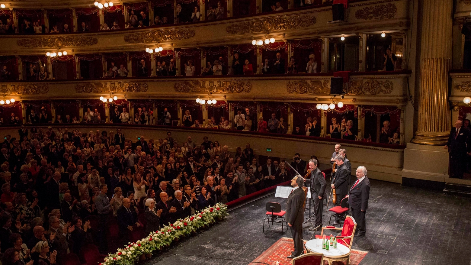 Il maestro Riccardo Muti al Teatro alla Scala