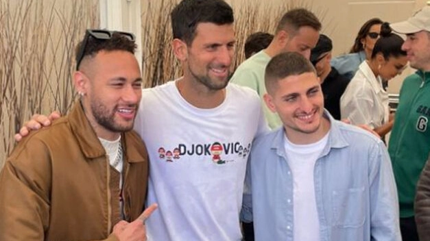 Neymar, Djokovic e Verratti a Monte Carlo