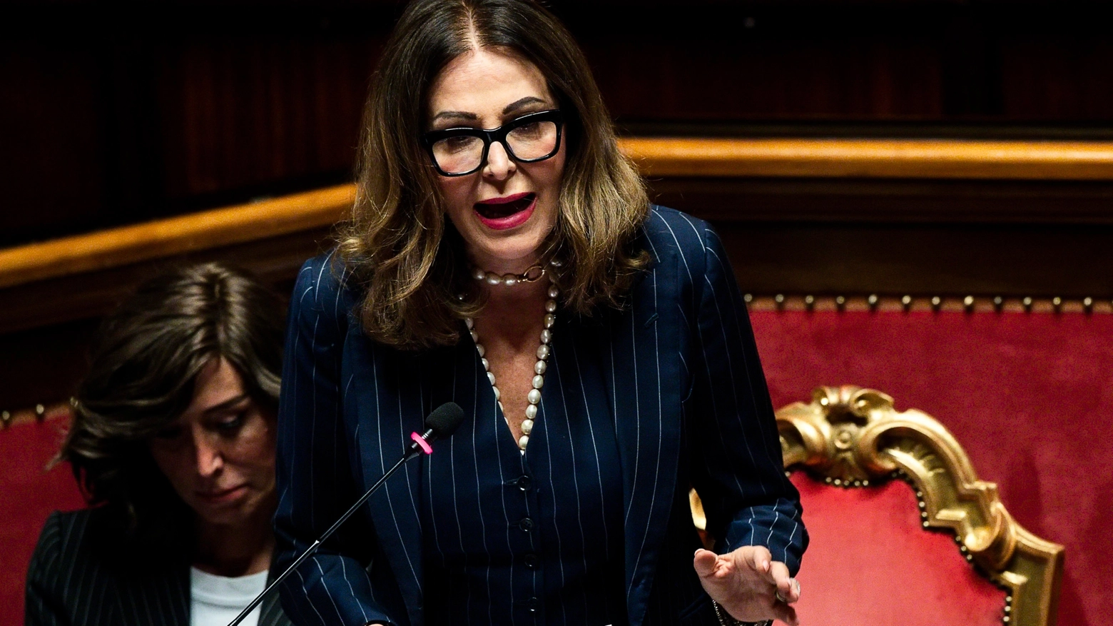La ministra del Turismo Daniela Santanchè La ministra del Turismo Daniela Santanchè