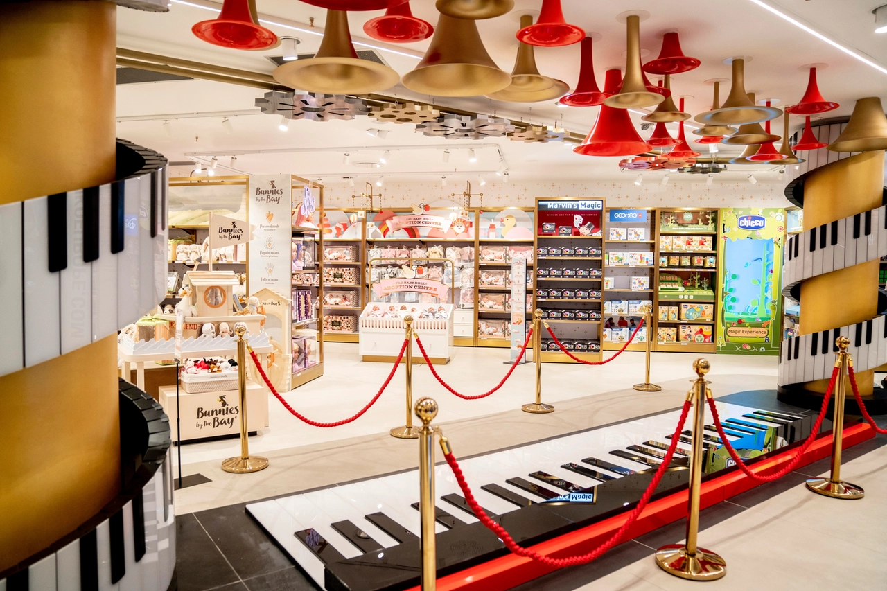 Il piano - 1 del negozio Fao Schwarz di Milano