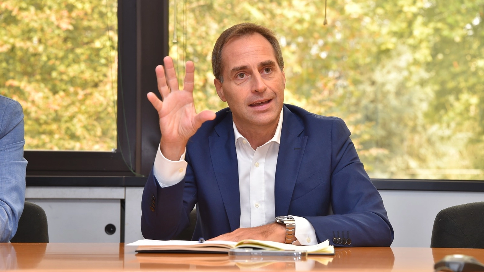 Il presidente dimissionario di Amga, Alessandro Gregotti Il presidente dimissionario di Amga, Alessandro Gregotti