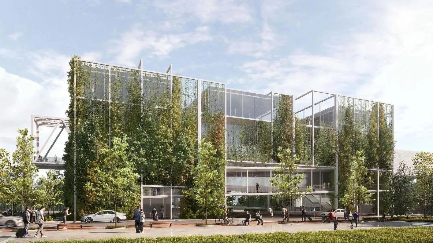 Il rendering del progetto della stazione Mind-Merlata
