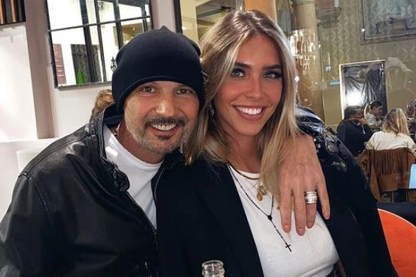 Sinisa Mihajlovic con la figlia Viktorija (Instagram)