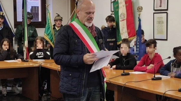 Il sindaco Fabio Calvi