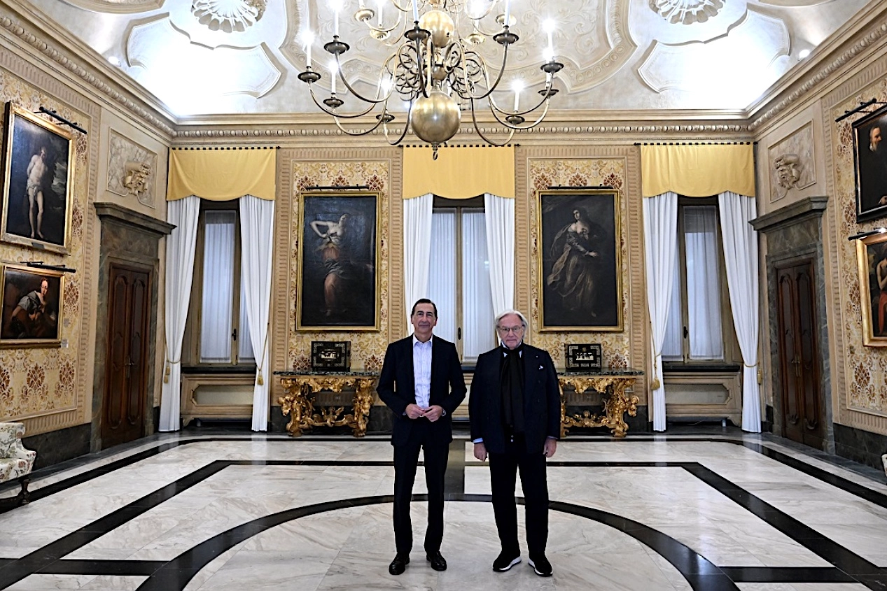 Giuseppe Sala e Diego Della Valle